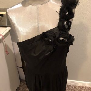 Sexy black dress